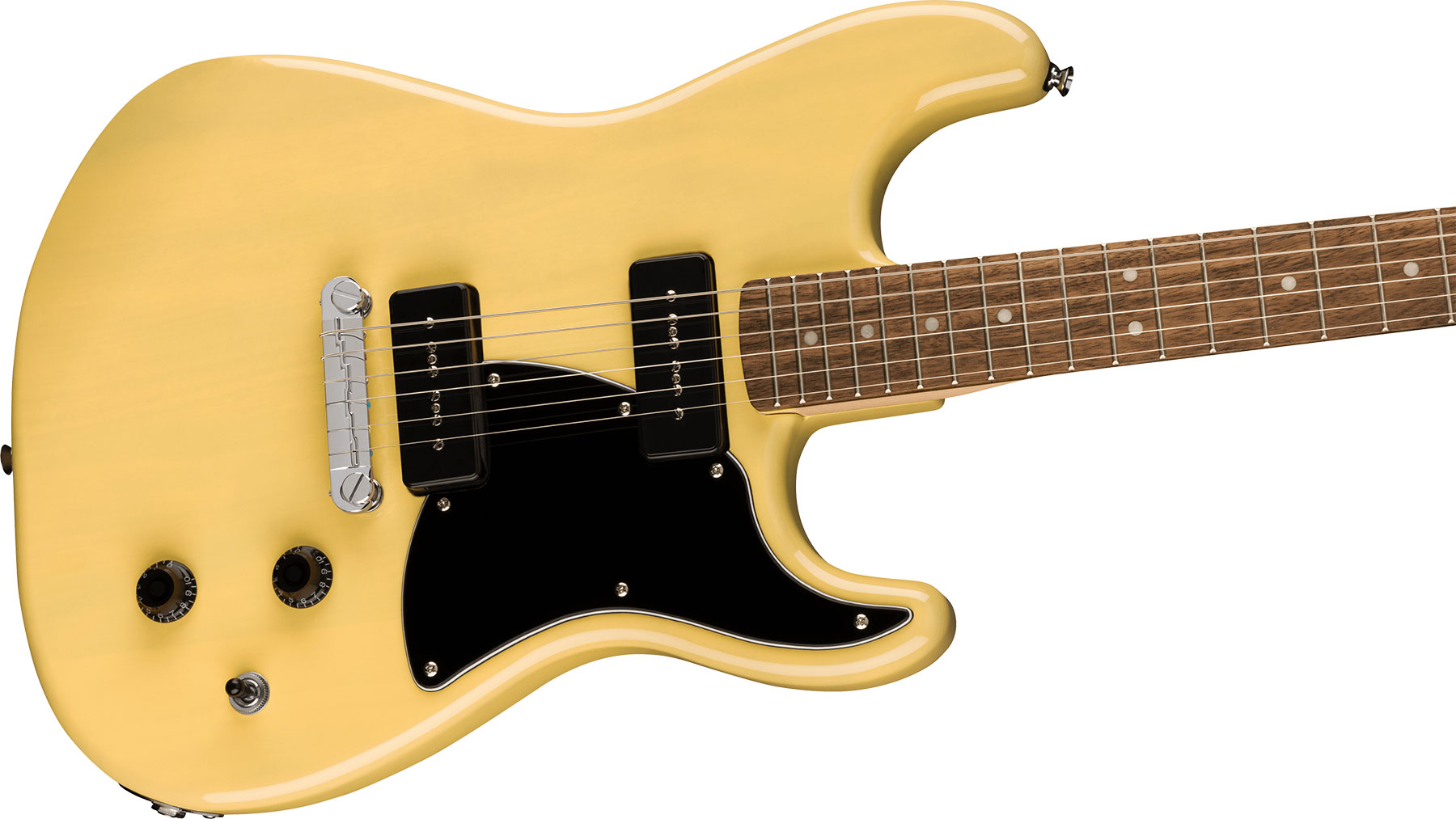 Squier Strat-o-sonic Paranormal 2s P90 Ht Lau - Vintage Blonde - Guitarra eléctrica con forma de str. - Variation 2