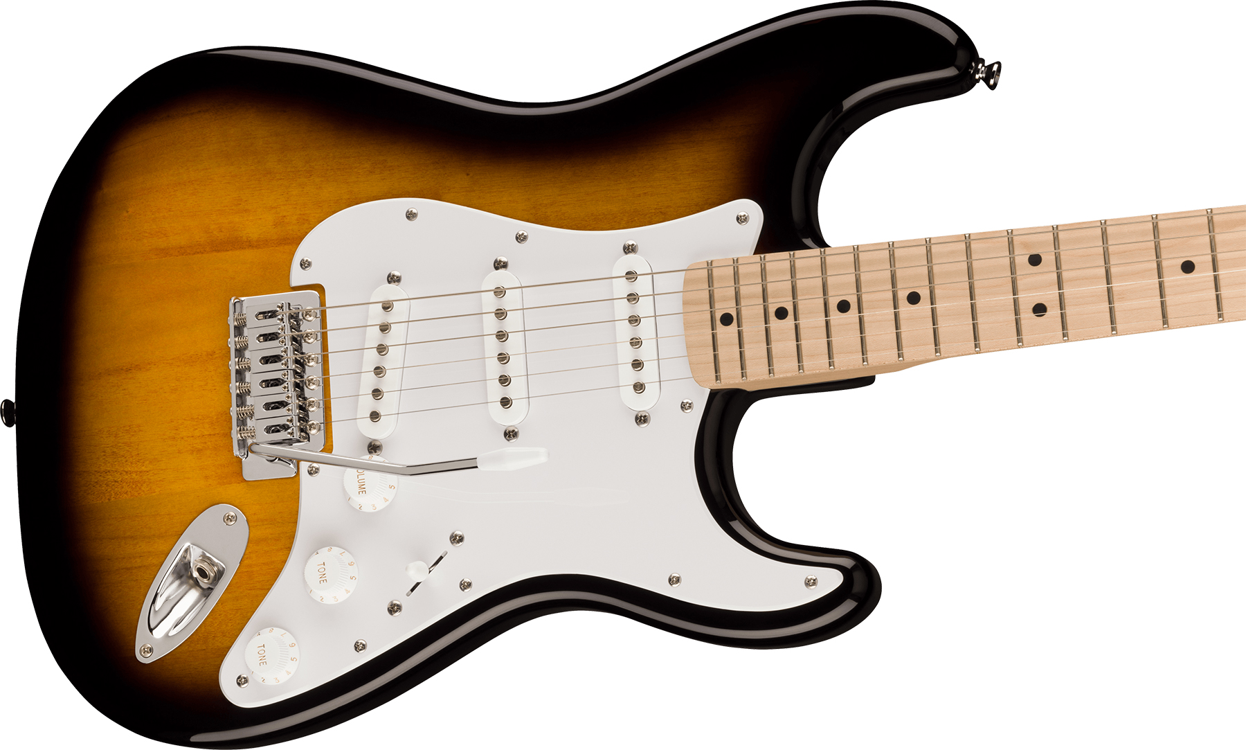 Squier Strat Sonic 3s Trem Mn - 2-color Sunburst - Guitarra eléctrica con forma de str. - Variation 2