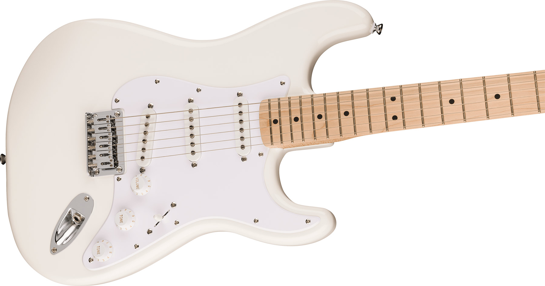 Squier Strat Sonic Hardtail 3s Ht Mn - Arctic White - Guitarra eléctrica con forma de str. - Variation 2