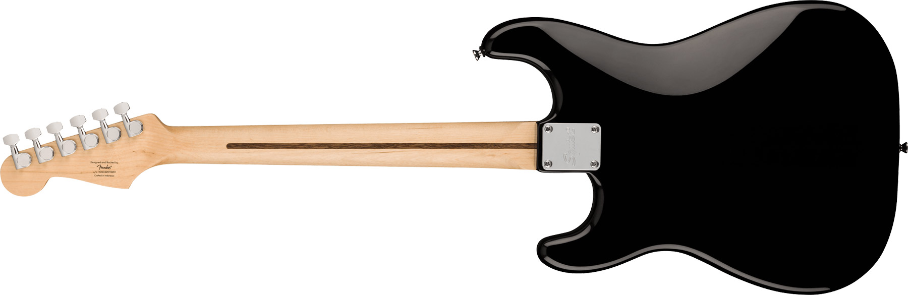 Squier Strat Sonic Hardtail H Ht Lau - Black - Guitarra eléctrica con forma de str. - Variation 1