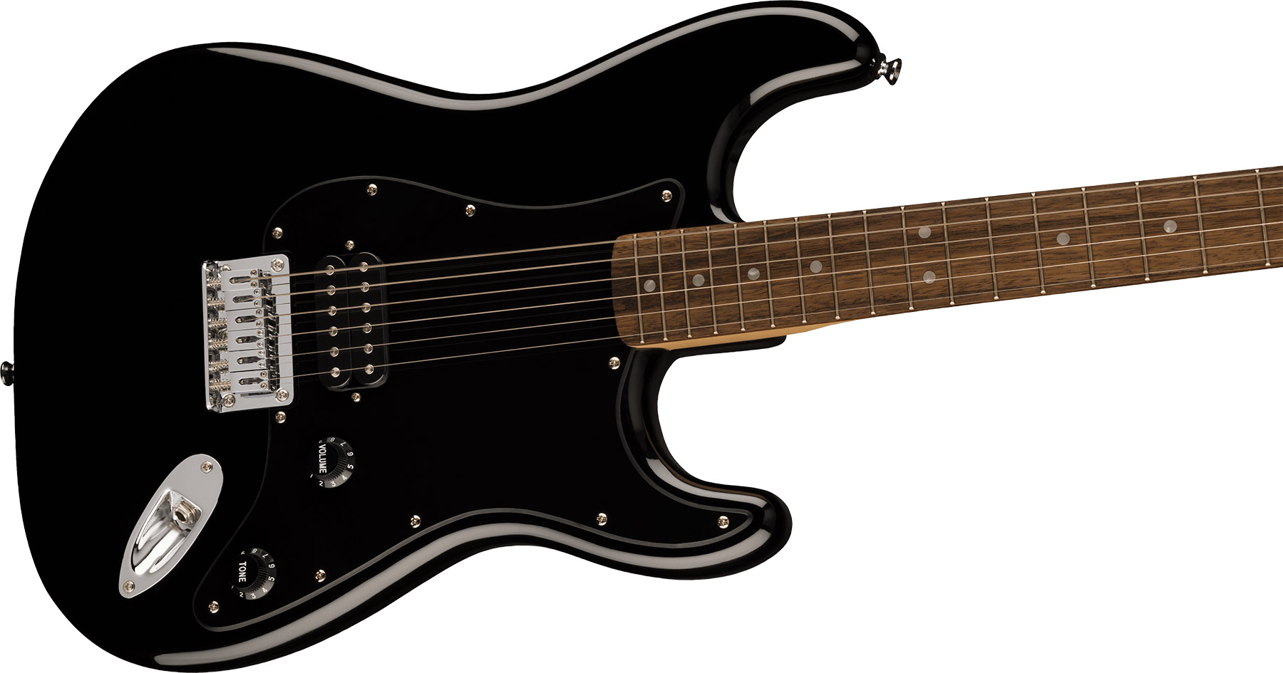 Squier Strat Sonic Hardtail H Ht Lau - Black - Guitarra eléctrica con forma de str. - Variation 2