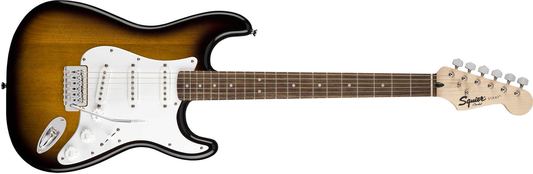 Squier Strat Sss Pack +fender Frontman 10g Trem Lau - Brown Sunburst - Packs guitarra eléctrica - Variation 1