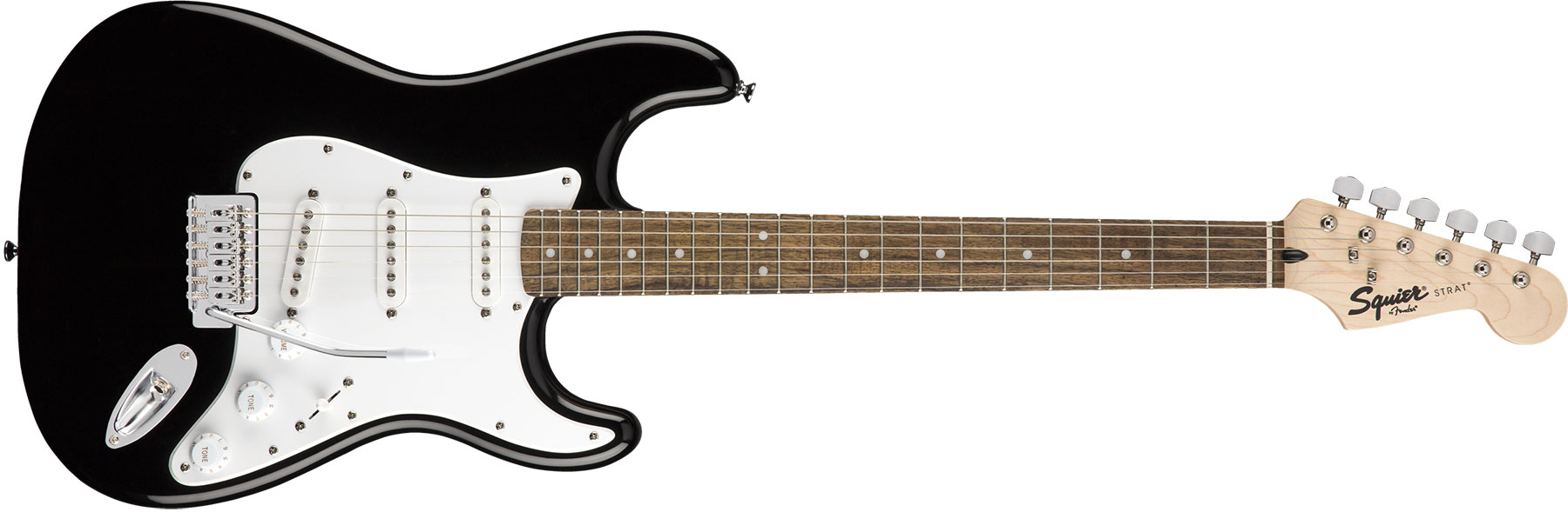 Squier Strat Sss Pack +fender Frontman 10g Trem Lau - Black - Packs guitarra eléctrica - Variation 1