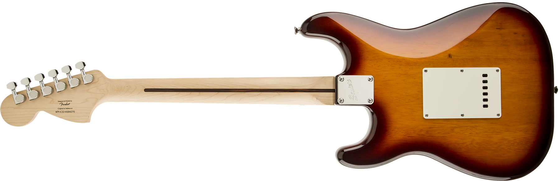 Squier Strat Standard Fmt Il - Amber Sunburst - Guitarra eléctrica con forma de str. - Variation 1