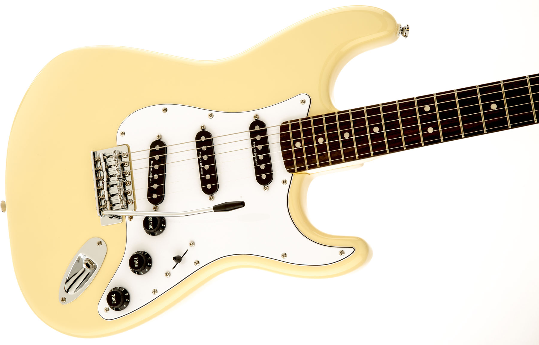 Squier Vintage Modified Stratocaster '70s Sss Lau - Vintage White - Guitarra eléctrica con forma de str. - Variation 1