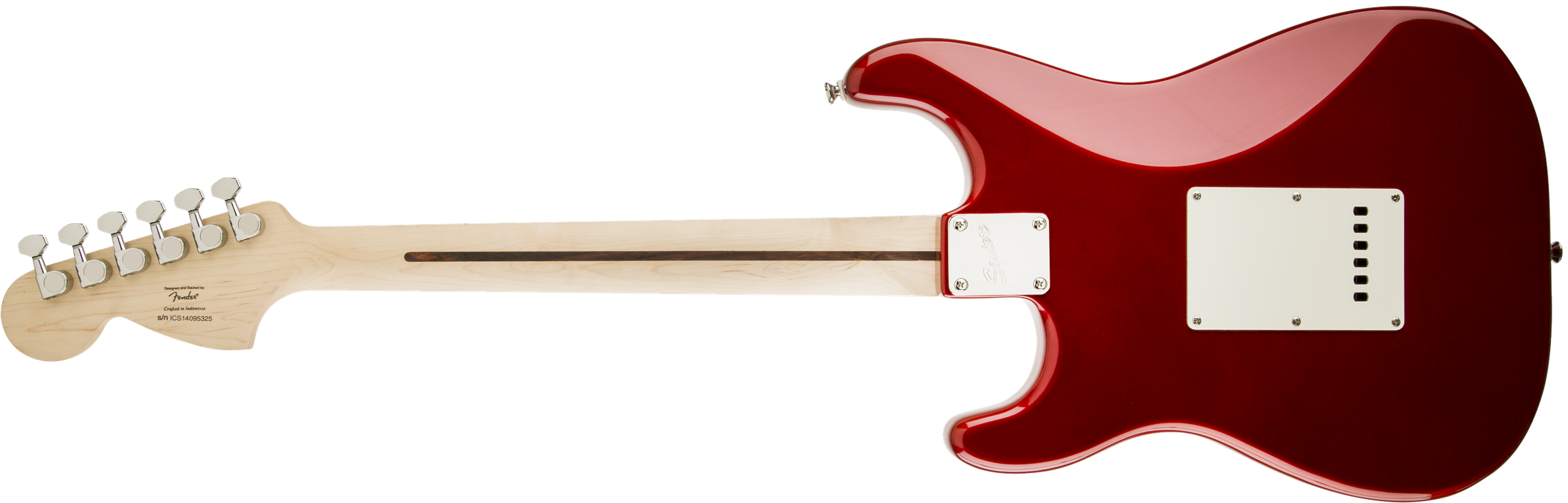Squier Strat Standard Mn - Candy Apple Red - Guitarra eléctrica con forma de str. - Variation 1