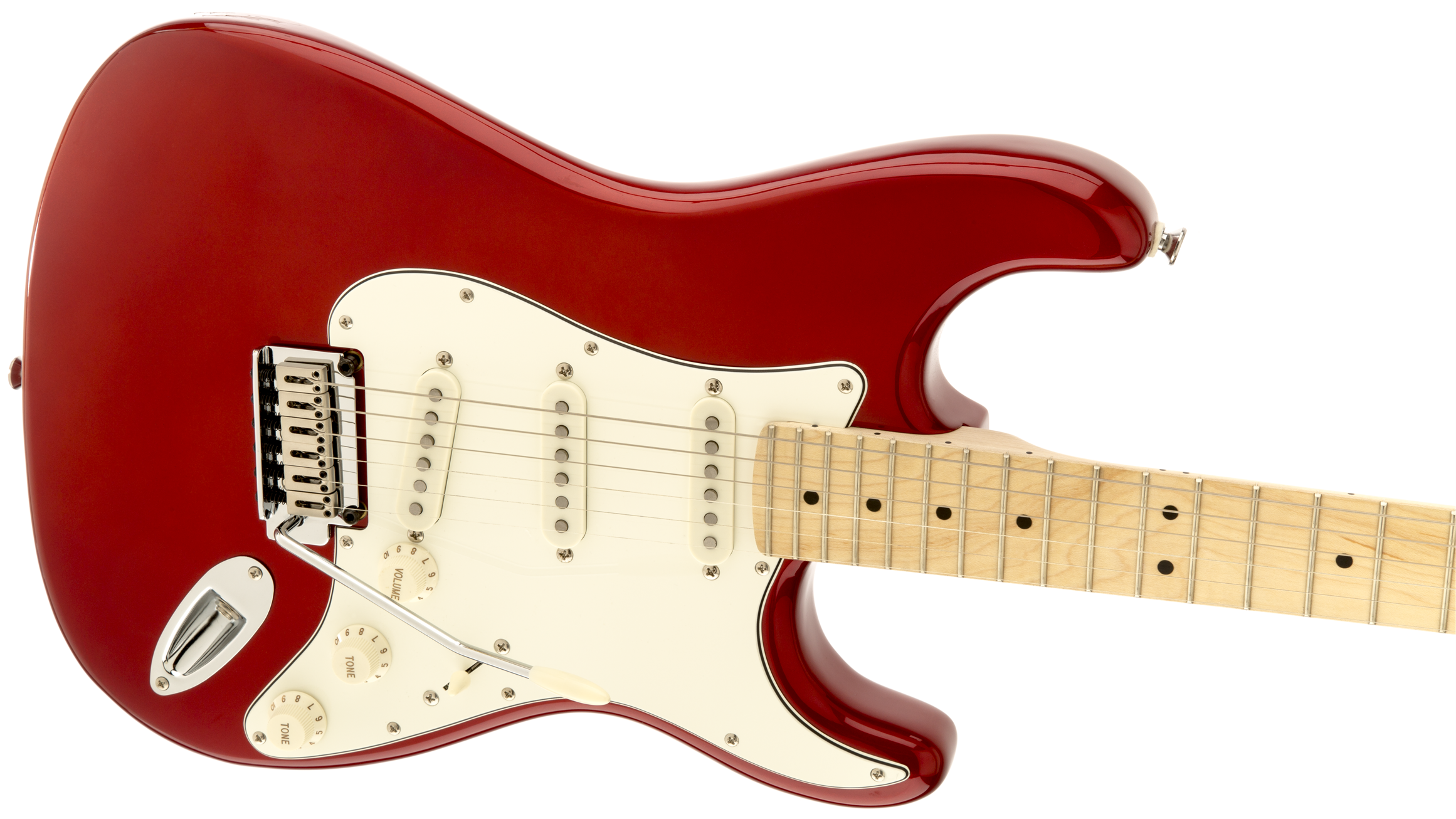 Squier Strat Standard Mn - Candy Apple Red - Guitarra eléctrica con forma de str. - Variation 3