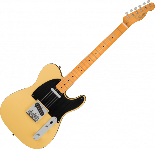 Guitarra eléctrica de cuerpo sólido Squier 40th Anniversary Telecaster Vintage Edition - Satin vintage blonde