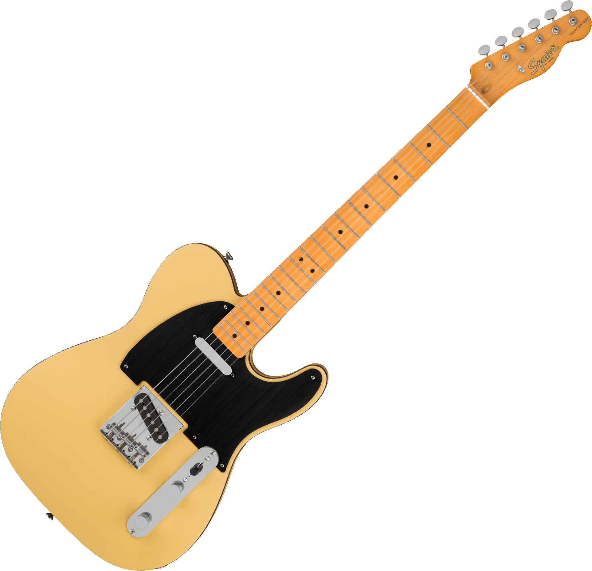 eléctrica de cuerpo sólido Squier Telecaster Vintage Edition - satin vintage blonde amarillo