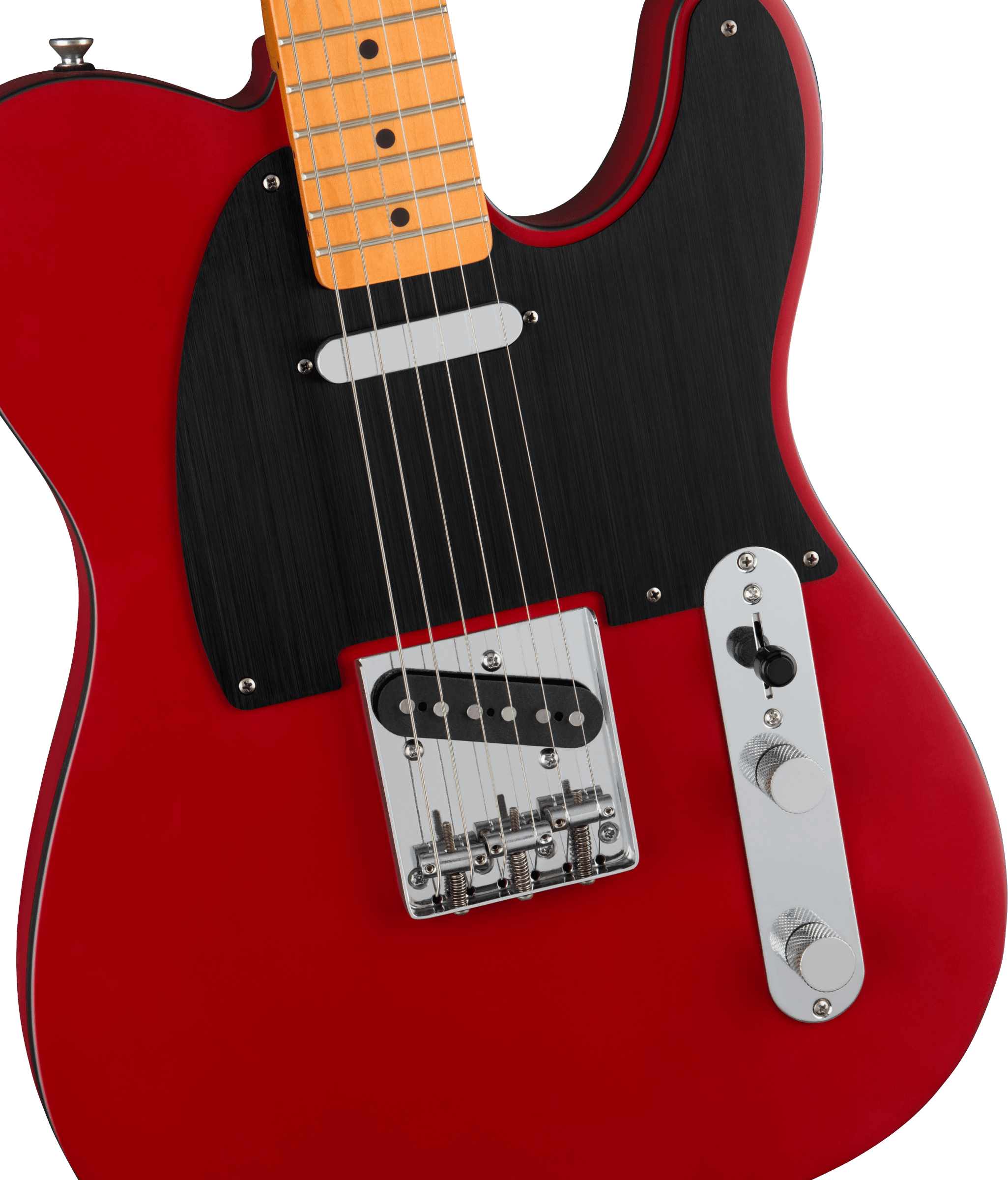 Squier Tele 40th Anniversary Vintage Edition Mn - Satin Dakota Red - Guitarra eléctrica con forma de tel - Variation 2
