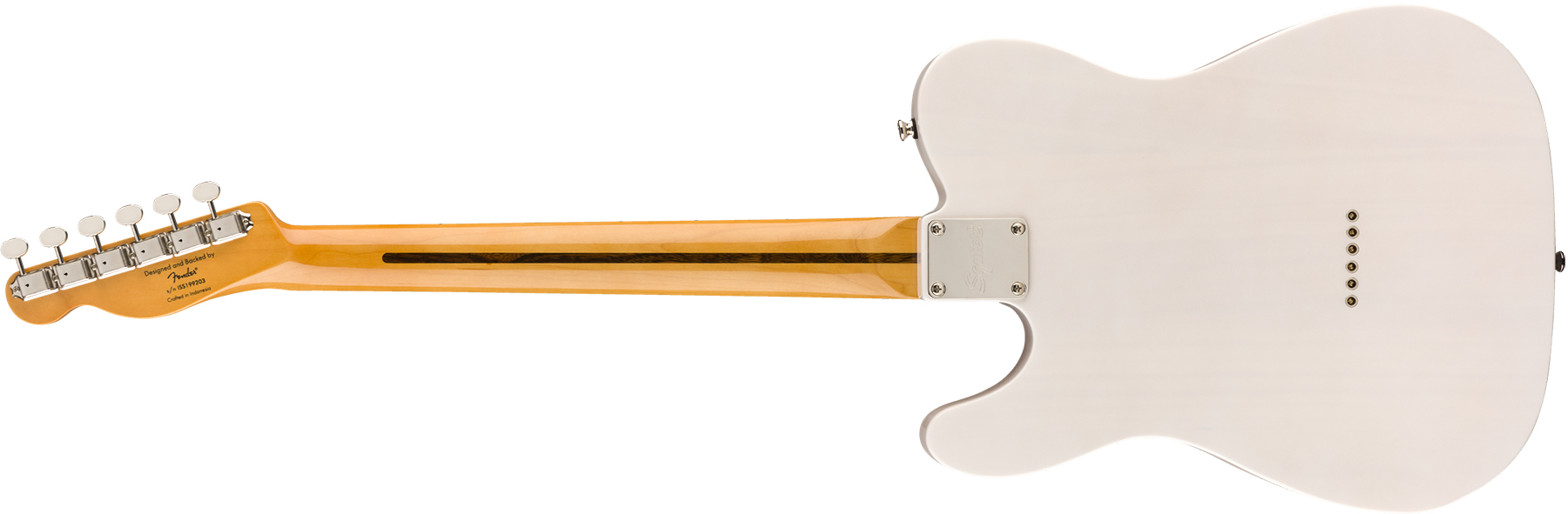 Squier Tele '50s Classic Vibe 2019 Mn 2019 - White Blonde - Guitarra eléctrica con forma de tel - Variation 1