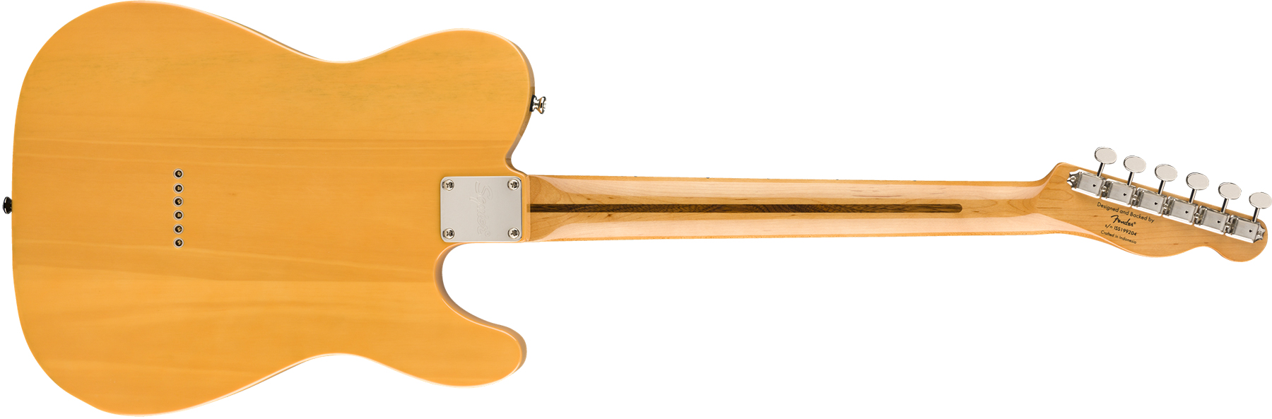 Squier Tele '50s Lh Gaucher Classic Vibe 2019 Mn 2019 - Butterscotch Blonde - Guitarra electrica para zurdos - Variation 1