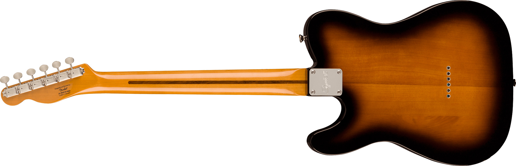Squier Tele '50s Parchment Pickguard Classic Vibe Fsr 2s Ht Mn - 2-color Sunburst - Guitarra eléctrica con forma de tel - Variation 1