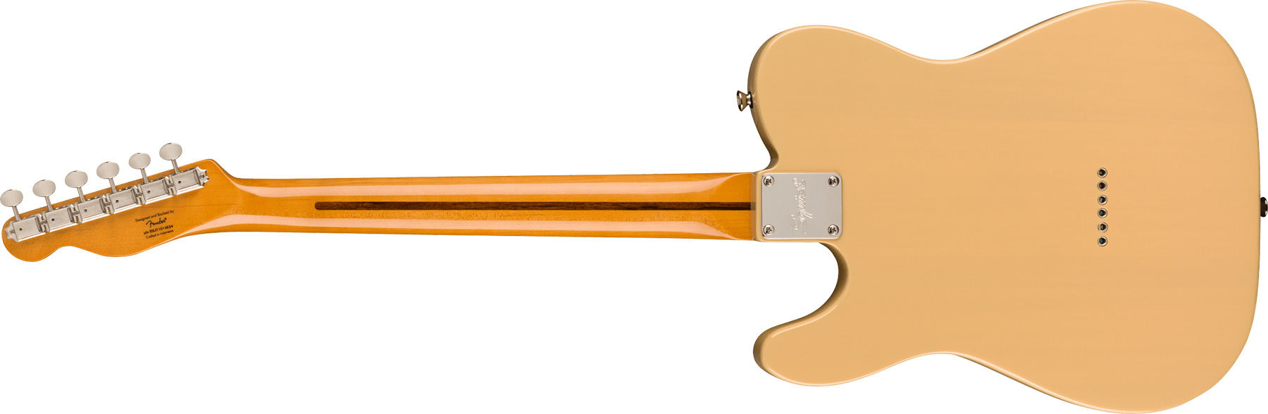 Squier Tele '50s Parchment Pickguard Classic Vibe Fsr 2s Ht Mn - Vintage Blonde - Guitarra eléctrica con forma de tel - Variation 1