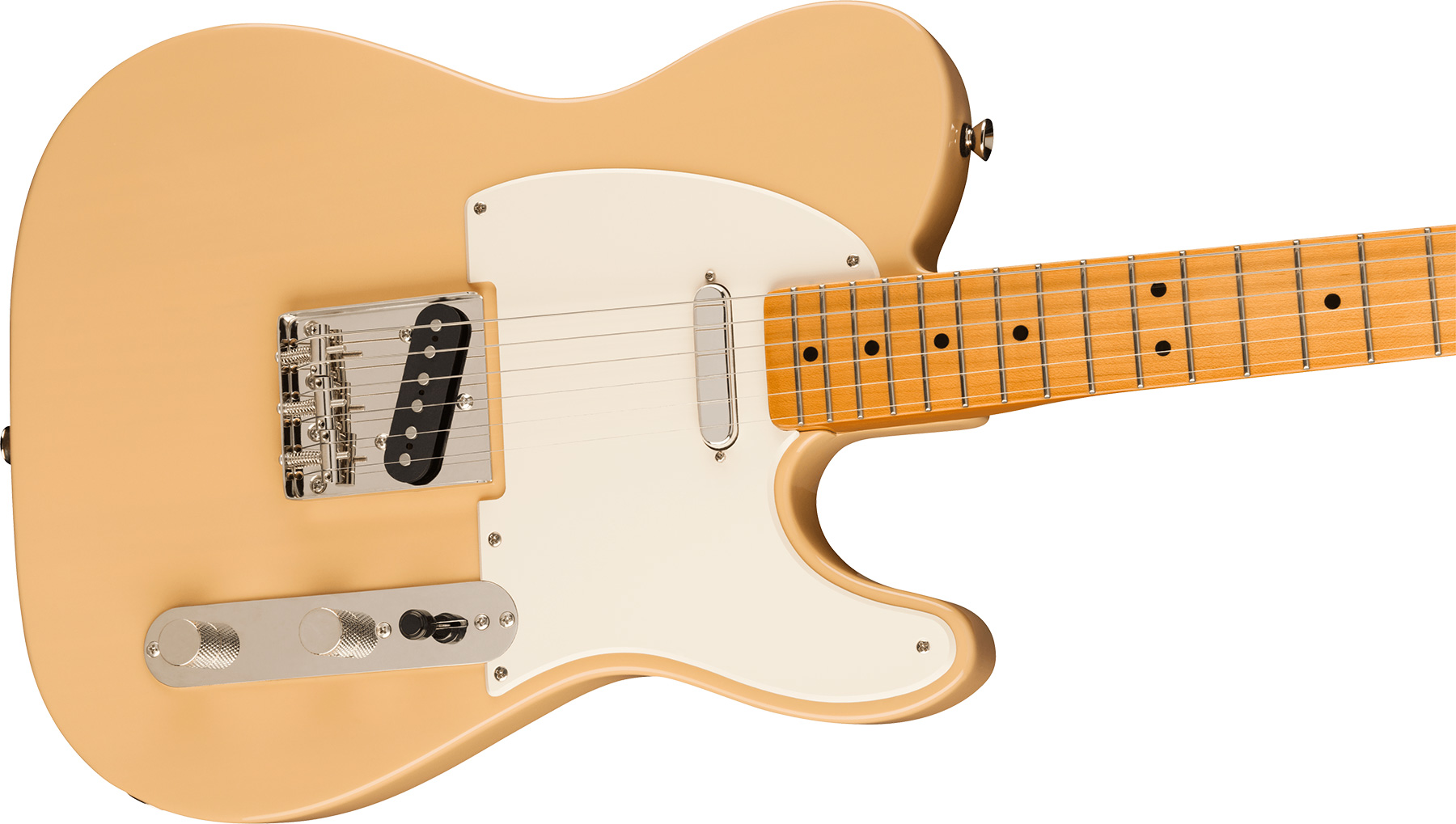 Squier Tele '50s Parchment Pickguard Classic Vibe Fsr 2s Ht Mn - Vintage Blonde - Guitarra eléctrica con forma de tel - Variation 2