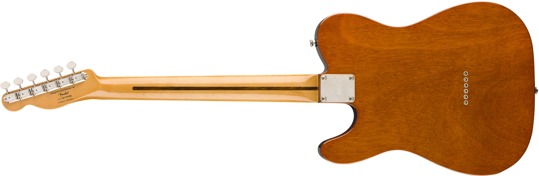 Squier Tele '60s Thinline Classic Vibe 2019 Mn - Natural - Guitarra eléctrica semi caja - Variation 1