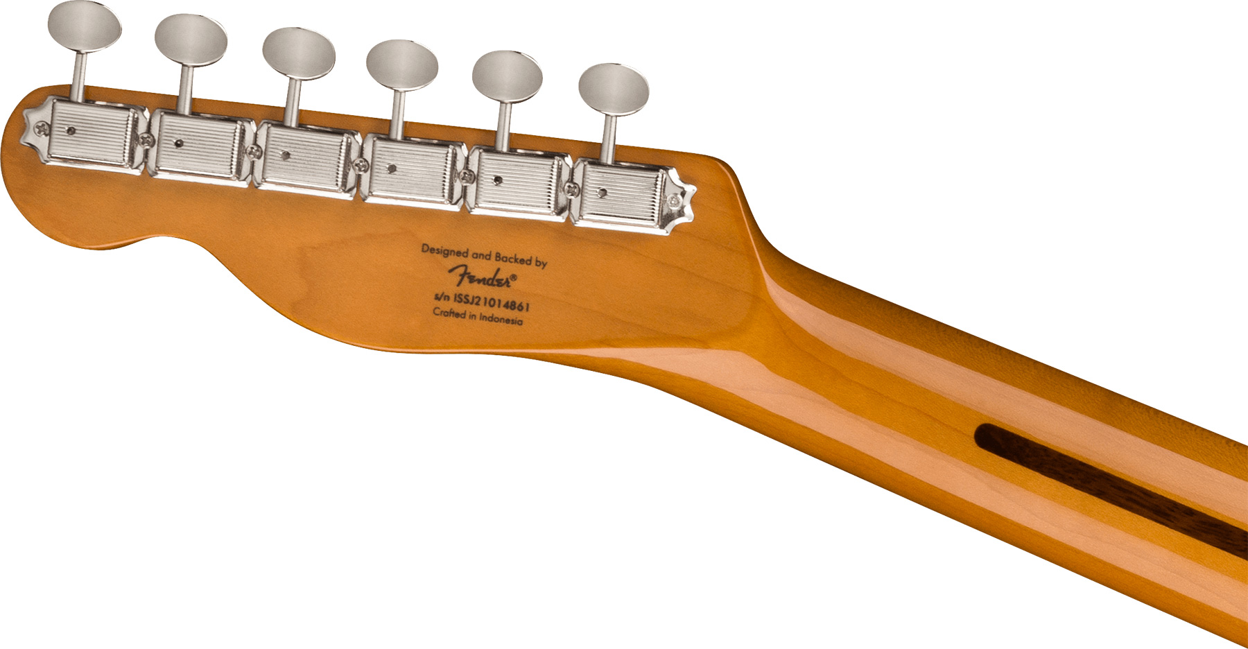 Squier Tele '60s Thinline Gold Anodized Pickguard Classic Vibe Fsr 2s Ht Mn - Sonic Blue - Guitarra eléctrica con forma de tel - Variation 3