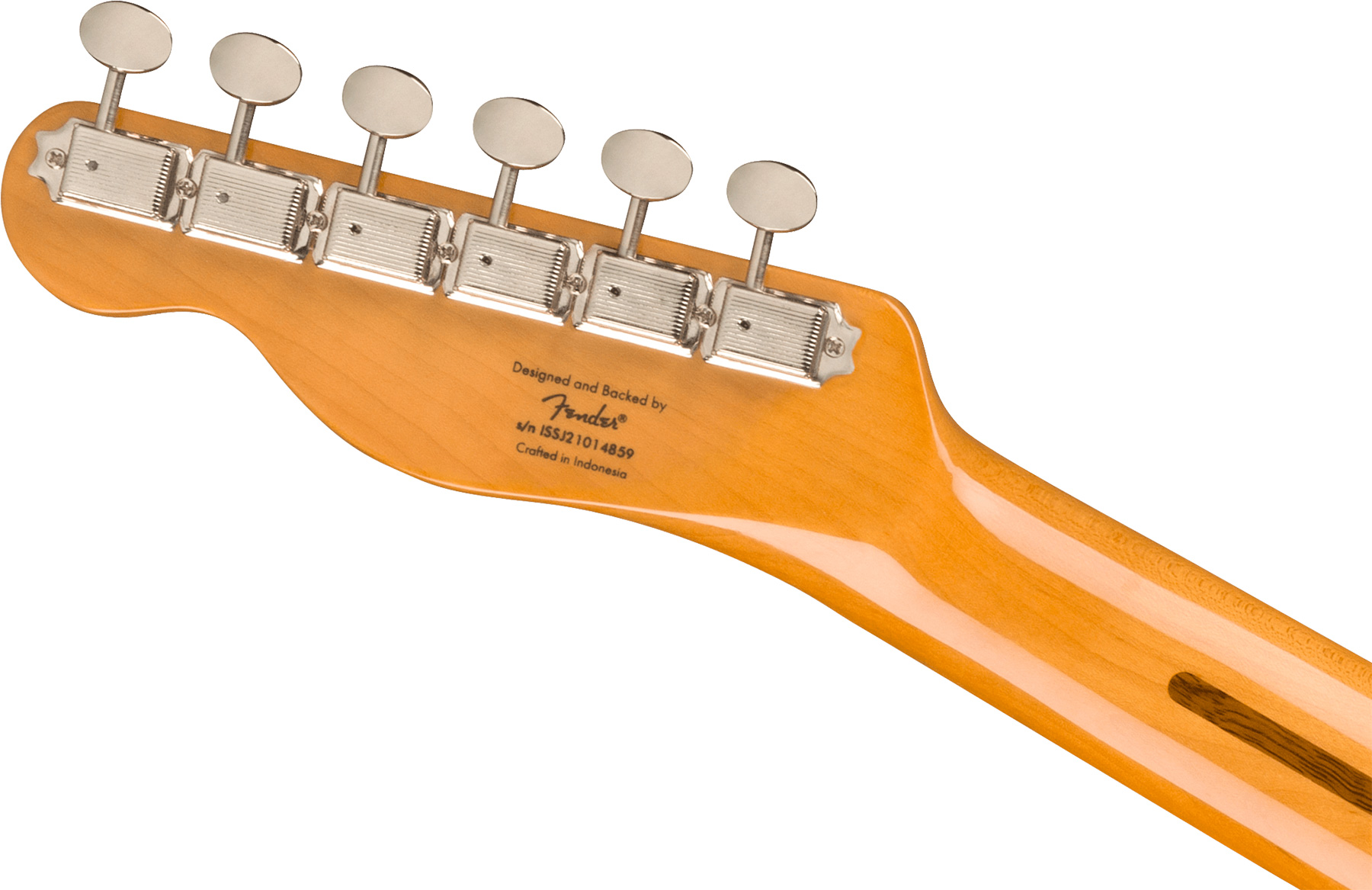 Squier Tele '60s Thinline Parchment Pickguard Classic Vibe Fsr 2s Ht Mn - Sherwood Green - Guitarra eléctrica con forma de tel - Variation 2