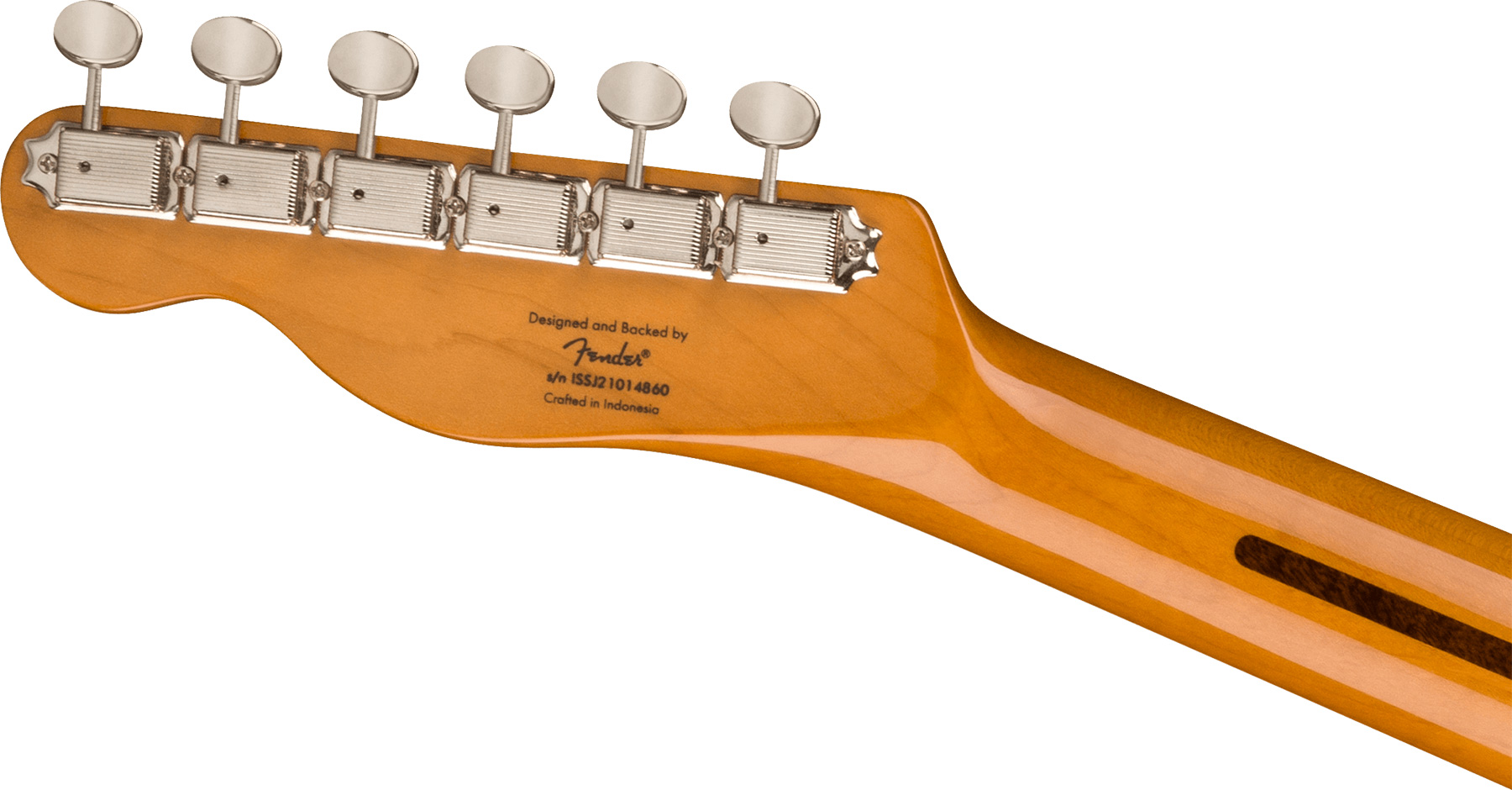 Squier Tele '60s Thinline Parchment Pickguard Classic Vibe Fsr 2s Ht Mn - Aztec Gold - Guitarra eléctrica con forma de tel - Variation 3