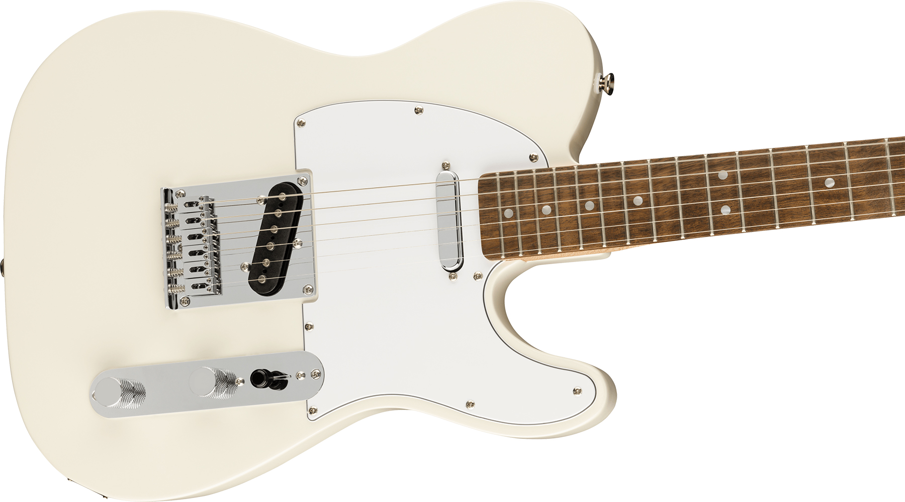 Squier Tele Affinity 2021 2s Lau - Olympic White - Guitarra eléctrica con forma de tel - Variation 2