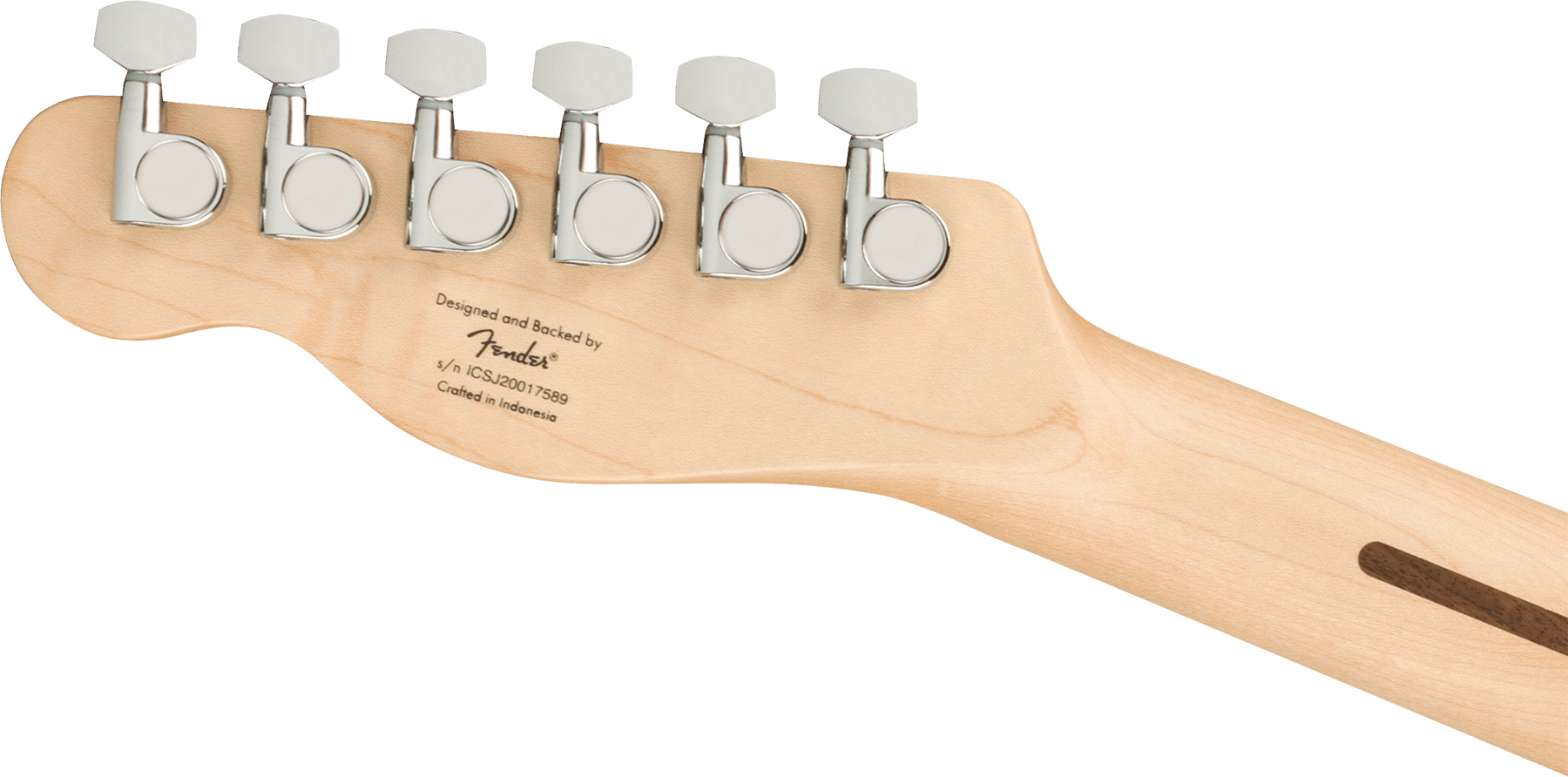Squier Tele Affinity 2021 2s Lau - Olympic White - Guitarra eléctrica con forma de tel - Variation 3