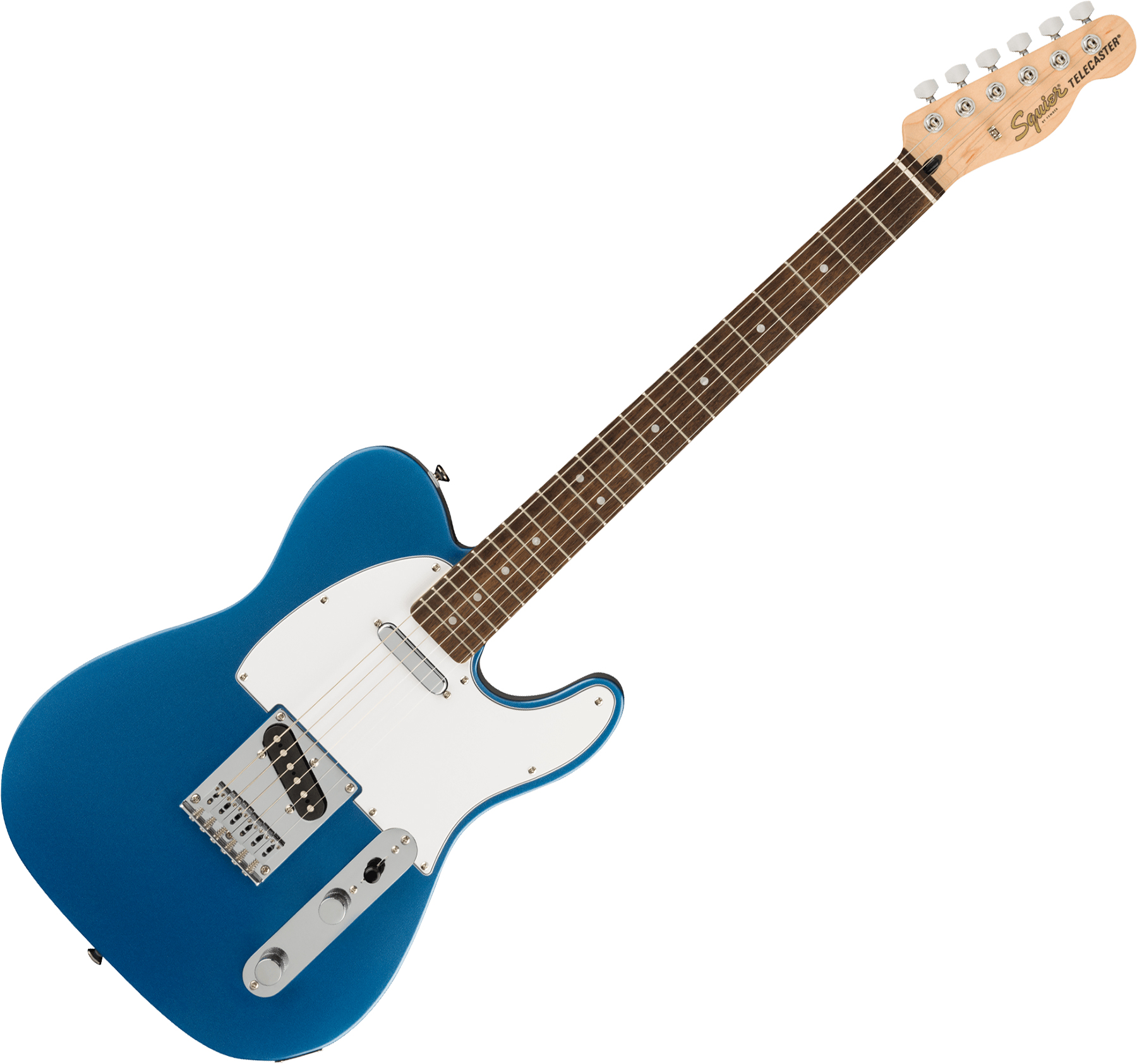 Guitarra eléctrica de cuerpo sólido Squier Affinity Series Telecaster 2021  (LAU) - lake placid blue azul
