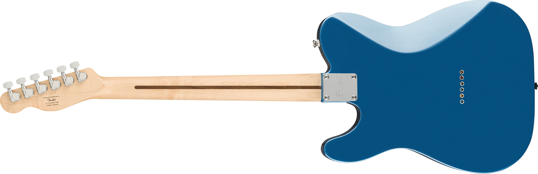 Squier Tele Affinity 2021 2s Lau - Lake Placid Blue - Guitarra eléctrica semi caja - Variation 1