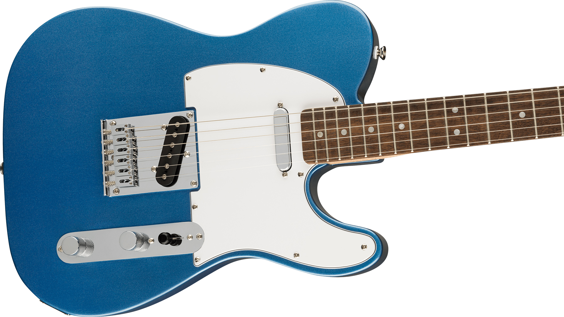 Squier Tele Affinity 2021 2s Lau - Lake Placid Blue - Guitarra eléctrica semi caja - Variation 2