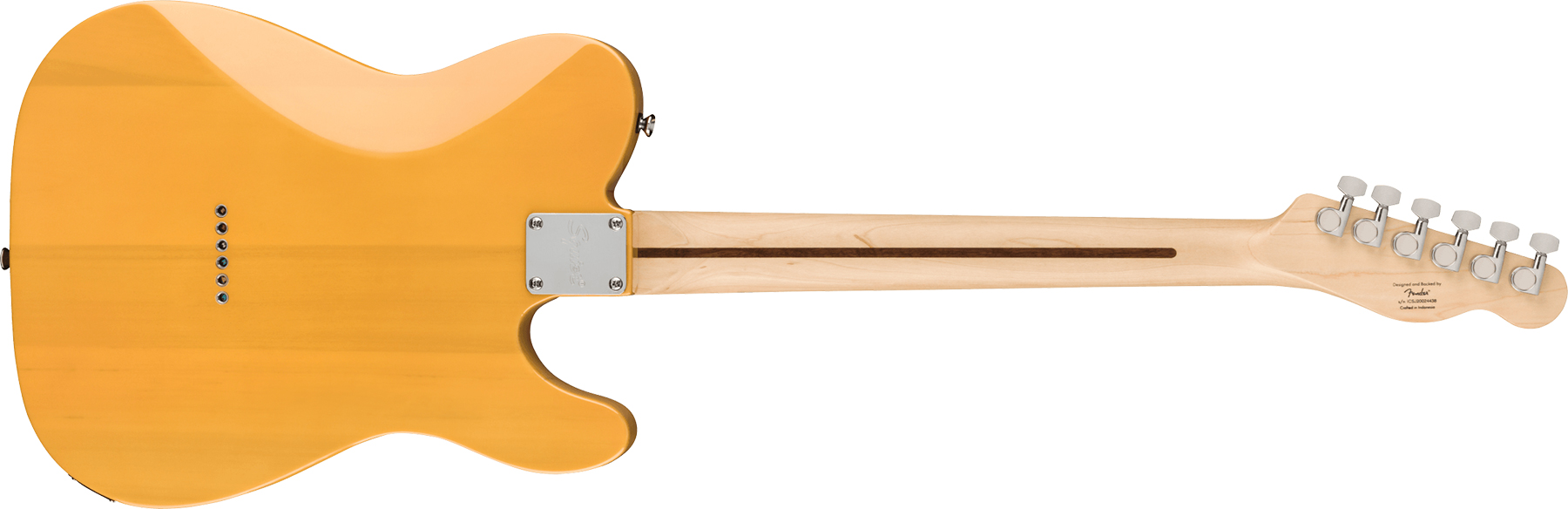 Squier Tele Affinity Gaucher 2021 2s Mn - Butterscotch Blonde - Guitarra electrica para zurdos - Variation 1