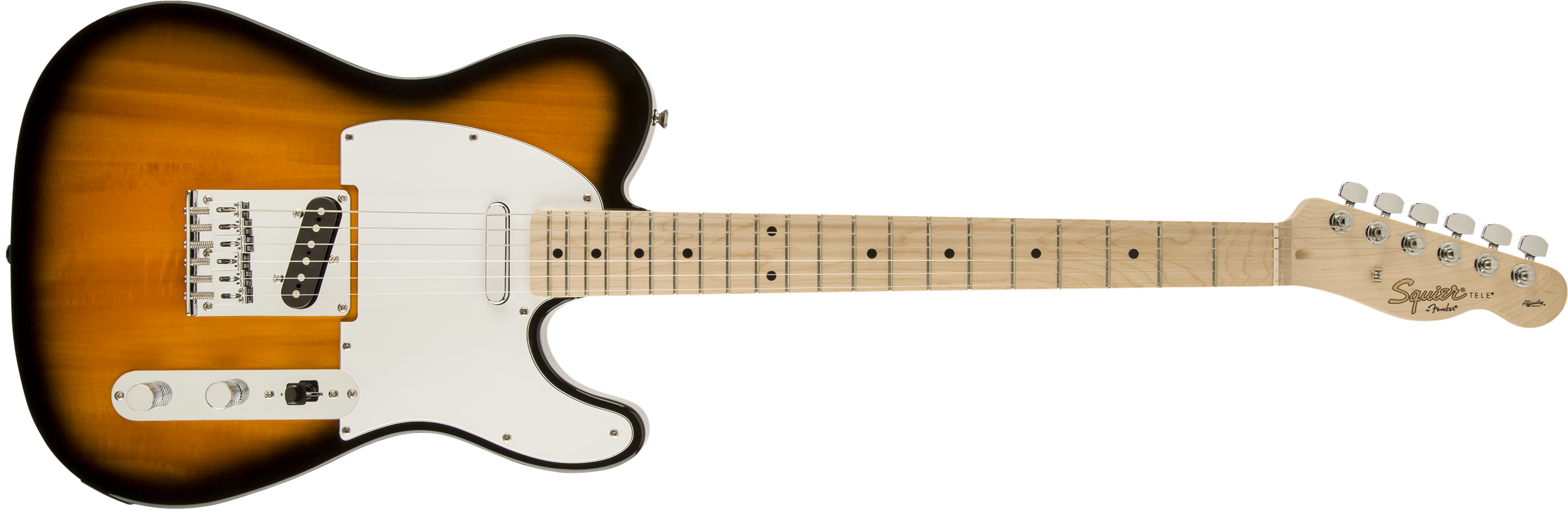 Squier Tele Affinity Series Mn - 2-color Sunburst - Guitarra eléctrica con forma de tel - Variation 1