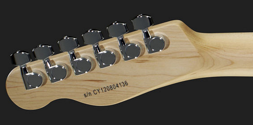 Squier Tele Affinity Series Mn - Black - Guitarra eléctrica con forma de tel - Variation 3