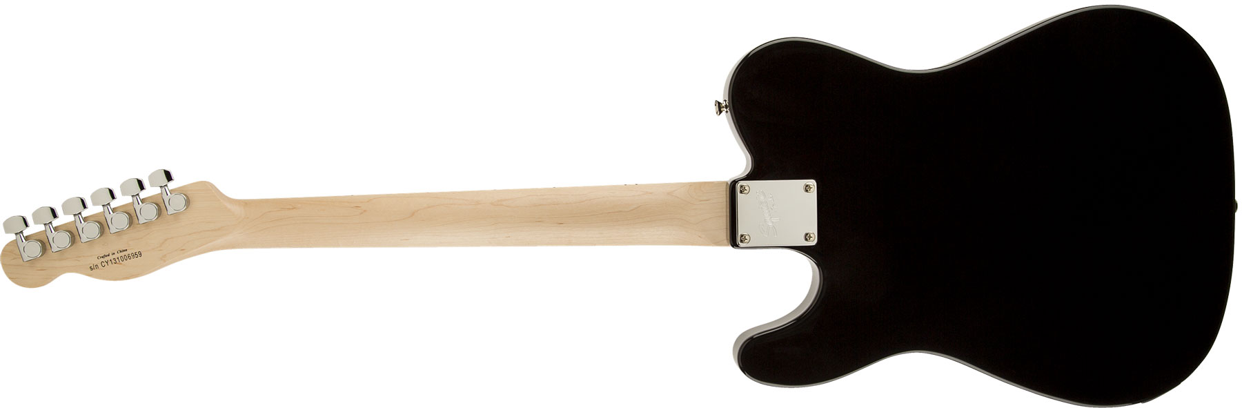 Squier Tele Affinity Series Mn - Black - Guitarra eléctrica con forma de tel - Variation 4