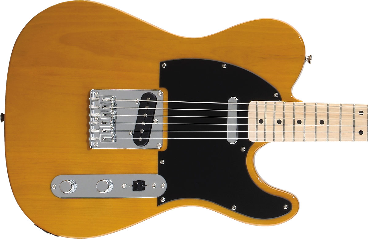 Squier Tele Affinity Series Mn - Butterscotch Blonde - Guitarra eléctrica con forma de tel - Variation 1