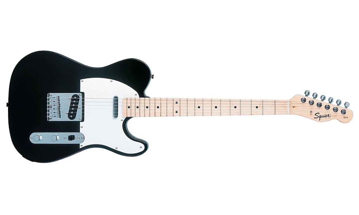 Squier Tele Affinity Series Mn - Black - Guitarra eléctrica con forma de tel - Variation 1