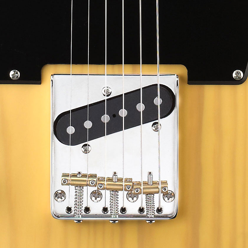 Squier Classic Vibe Telecaster '50s Lh Gaucher Mn - Butterscotch Blonde - Guitarra electrica para zurdos - Variation 3