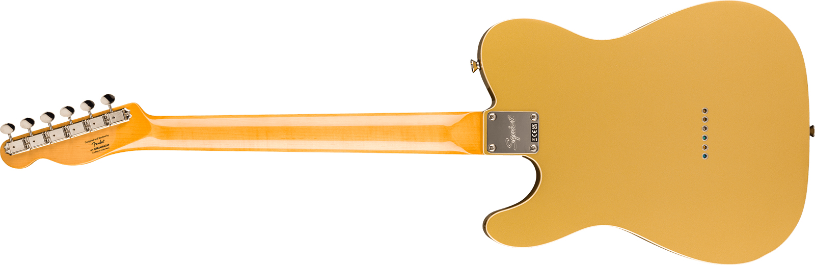 Squier Tele Classic Vibe Fsr Ltd 2s Ht Lau - Aztec Gold - Guitarra eléctrica con forma de tel - Variation 1