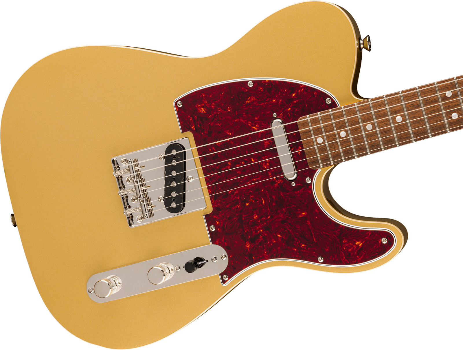 Squier Tele Classic Vibe Fsr Ltd 2s Ht Lau - Aztec Gold - Guitarra eléctrica con forma de tel - Variation 2