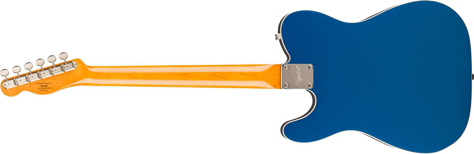 Squier Tele Custom Bigsby Classic Vibe Sh Trem Lau - Lake Placid Blue - Guitarra eléctrica con forma de tel - Variation 1