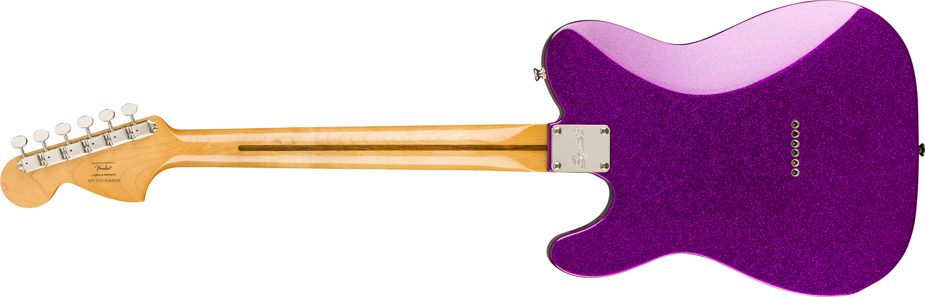 Squier Tele Deluxe Classic Vibe 70 Fsr Ltd 2020 Hh Htmn - Purple Sparkle - Guitarra eléctrica con forma de tel - Variation 1