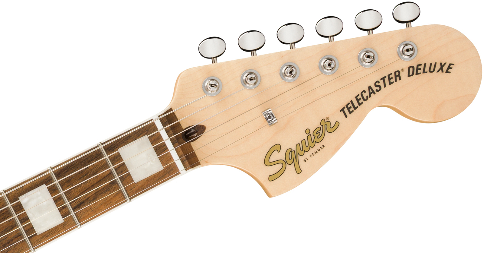 Squier Tele Deluxe Troublemaker Bigsby Paranormal 2h Trem Lau - Honey Sunburst - Guitarra eléctrica con forma de tel - Variation 3