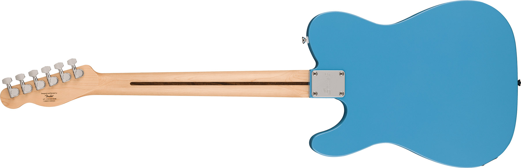 Squier Tele Sonic 2s Ht Lau - California Blue - Guitarra eléctrica con forma de tel - Variation 1