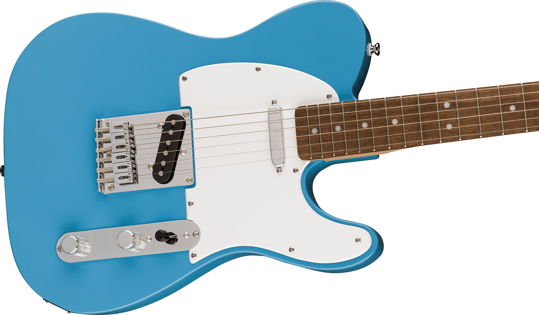 Squier Tele Sonic 2s Ht Lau - California Blue - Guitarra eléctrica con forma de tel - Variation 2