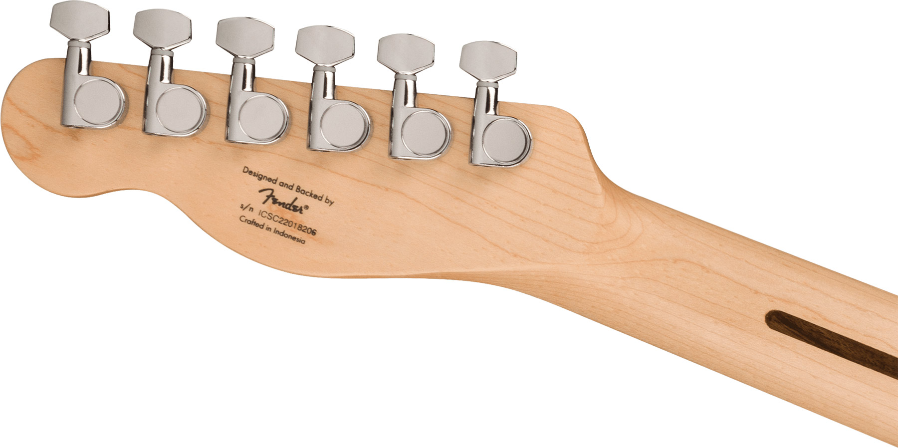 Squier Tele Sonic 2s Ht Lau - California Blue - Guitarra eléctrica con forma de tel - Variation 3