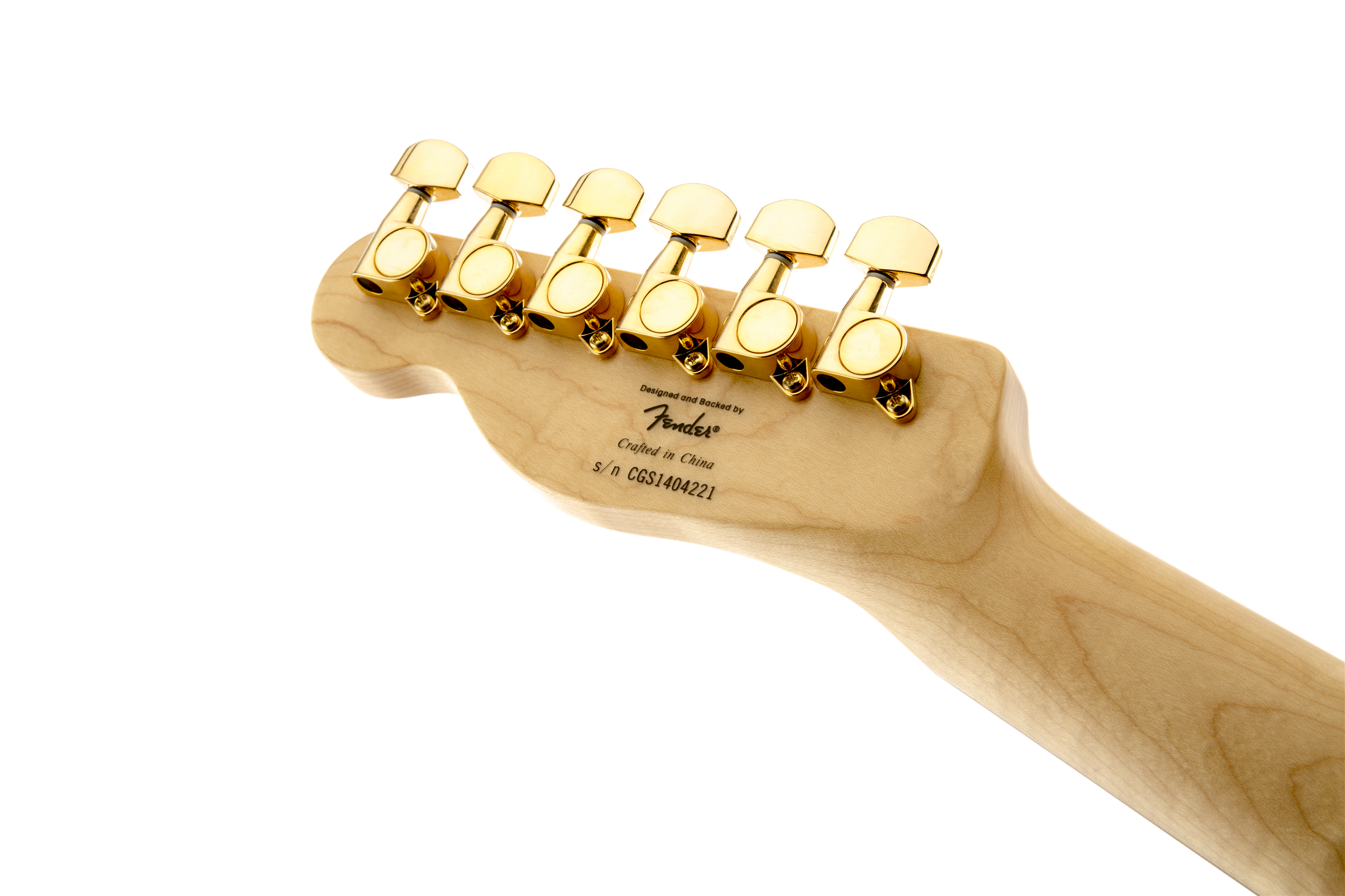 Squier Telecaster J5 (lau) - Frost Gold - Guitarra eléctrica con forma de tel - Variation 7