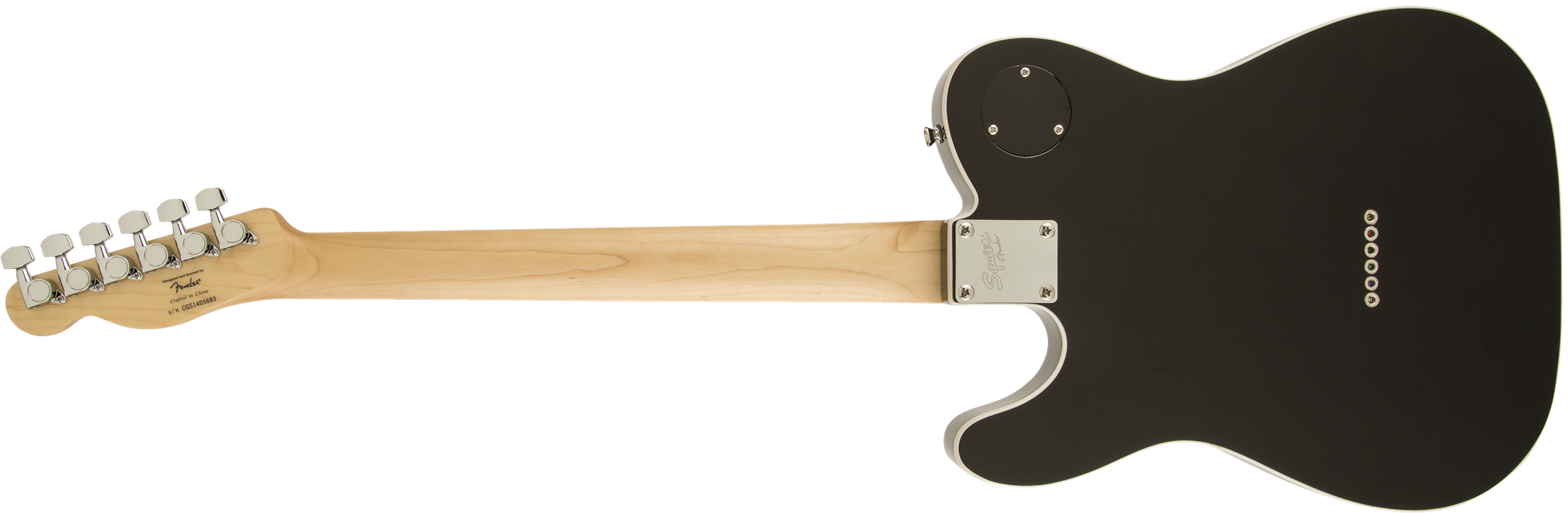 Squier Telecaster J5 (lau) - Black - Guitarra eléctrica con forma de tel - Variation 1