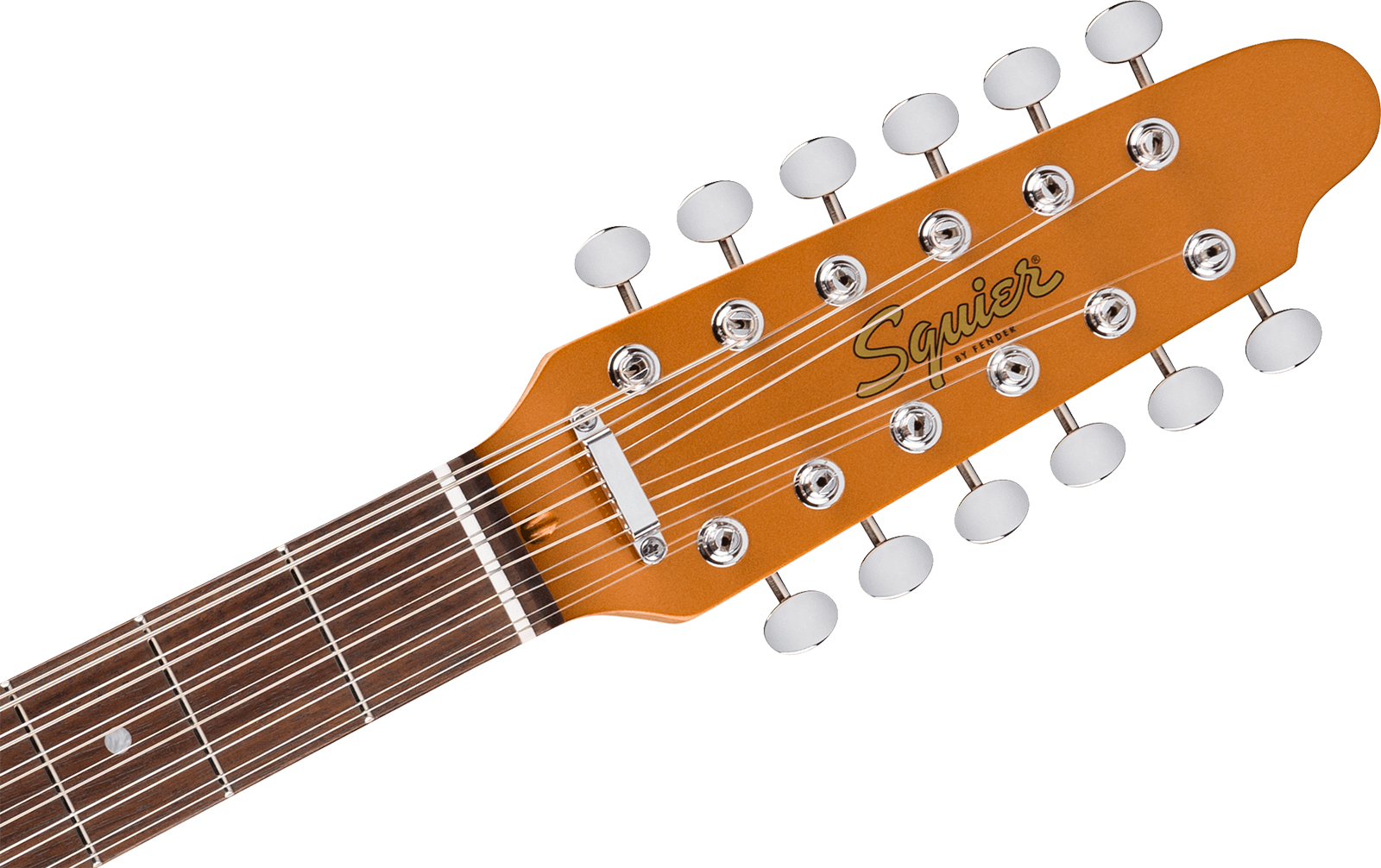 Squier Troy Van Leeuwen Tele Xii Paranormal Ind Signature 12c 2s Ht Lau - Copper Age - Guitarra eléctrica de autor - Variation 3