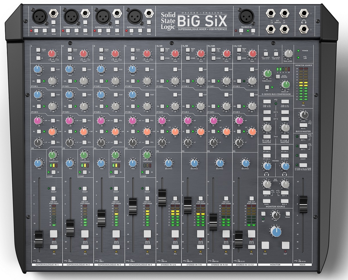 Ssl Big Six - Mesa de mezcla analógica - Main picture