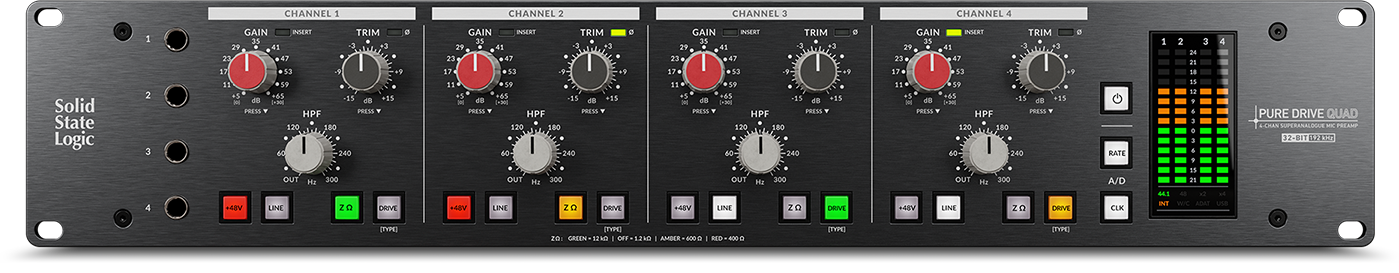 Ssl Puredrive Quad - Preamplificador - Main picture