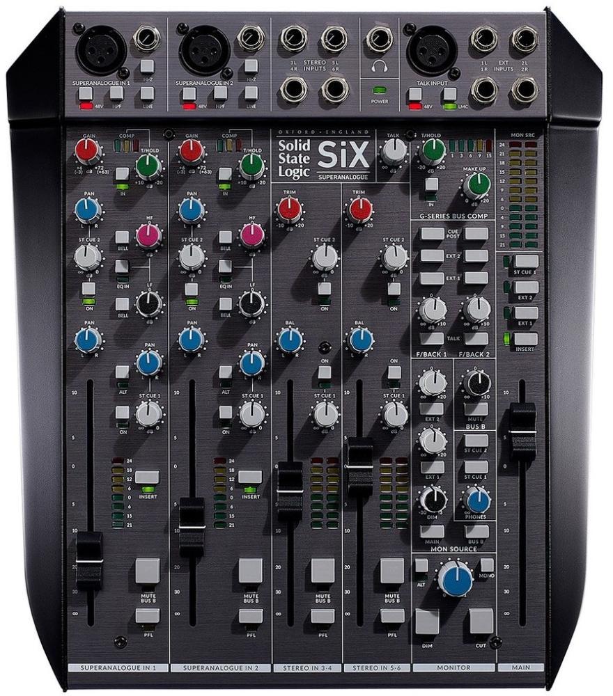 Mesa de mezcla analógica Ssl SIX SUPER ANALOGUE