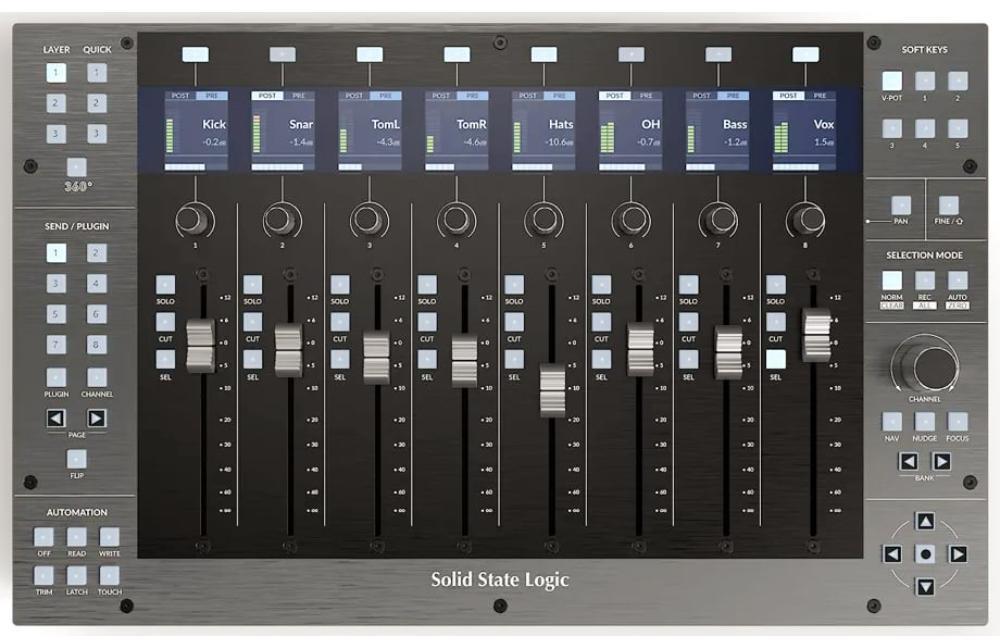 Controlador daw Ssl UF8